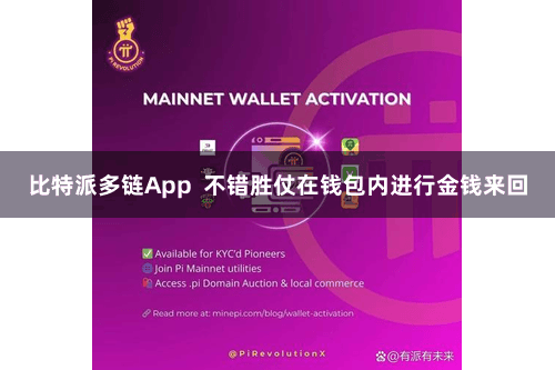 比特派多链App 不错胜仗在钱包内进行金钱来回