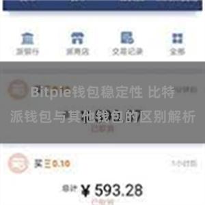 Bitpie钱包稳定性 比特派钱包与其他钱包的区别解析