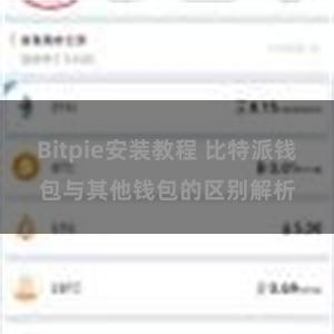 Bitpie安装教程 比特派钱包与其他钱包的区别解析