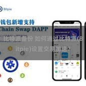 比特派备份 如何通过比特派(Bitpie)设置交易加速？