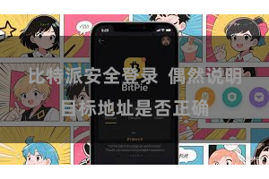 比特派安全登录  偶然说明目标地址是否正确