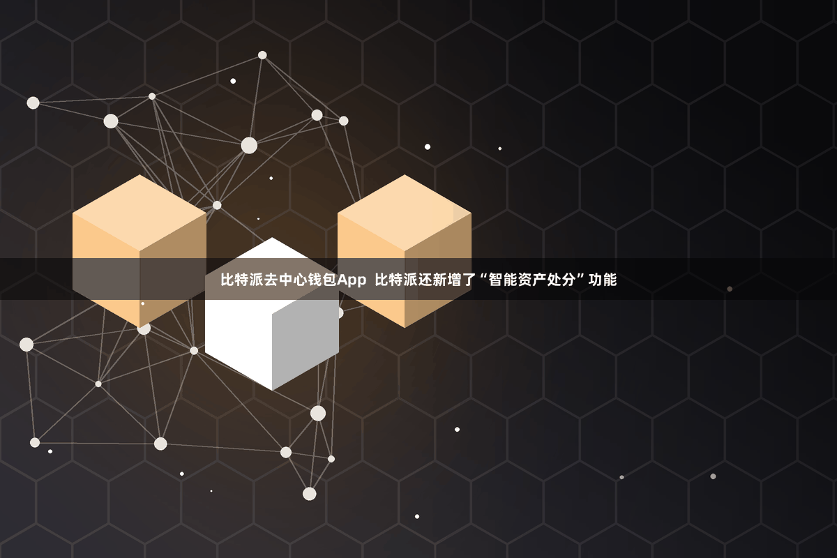 比特派去中心钱包App 比特派还新增了“智能资产处分”功能